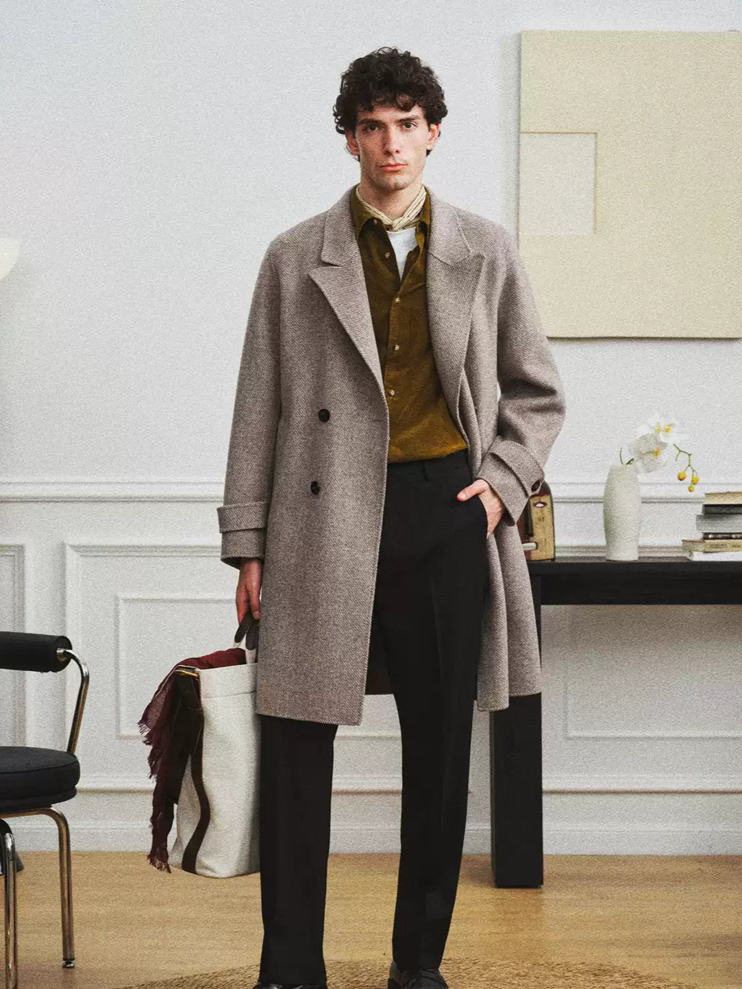 Double-Faced Wool Coat