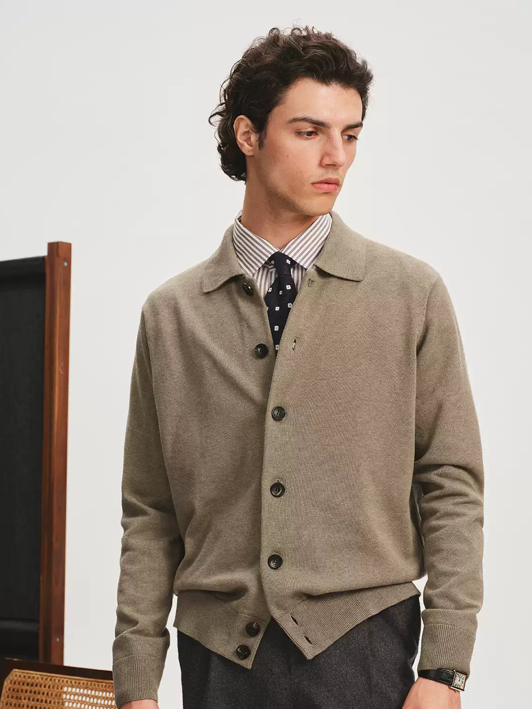 Cashmere Blend Cardigan